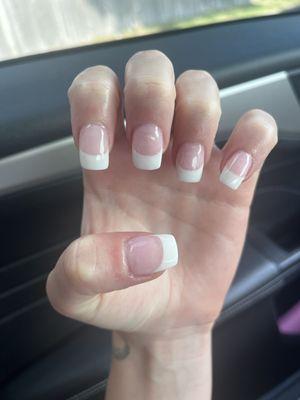 Dip French Manicure