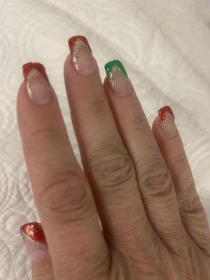 Christmas colors/design! Love it!!