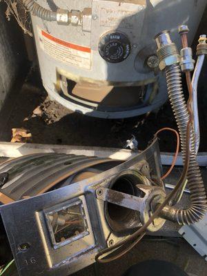 Replacing a thermocouple for a A.O. Smith water heater