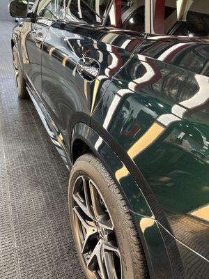 Mercedes Benz GLE 53 in for front-end PPF + CeramicPro ION Package