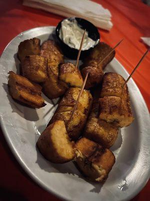 Our desert , platano frito!