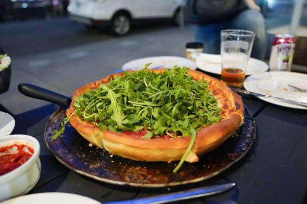 Prosciutto and Arugula Whole Pie