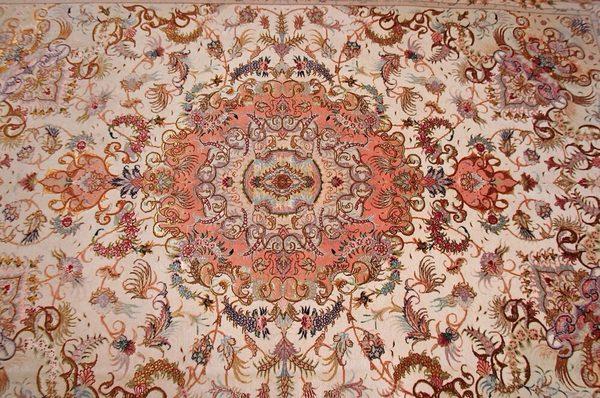 Persian Carpet Silk Handmade