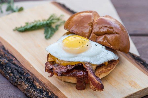 Bacon, Egg and Cheese Breakfast Sandwich