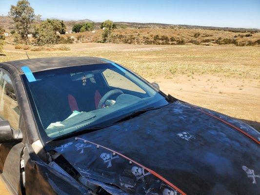 Windshield Replacement with molding