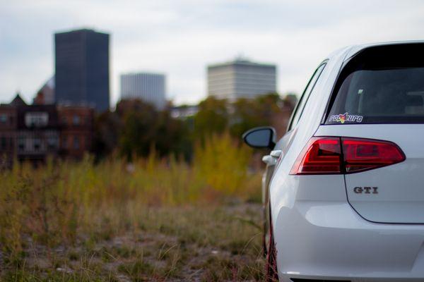 You may see us out and about; we like capturing cars in the city from vantages not often seen.