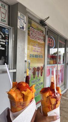 Mangonada and Mango Fruit Cup