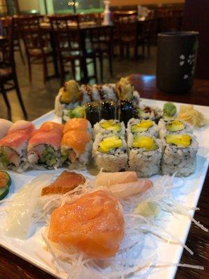 Sushi plate