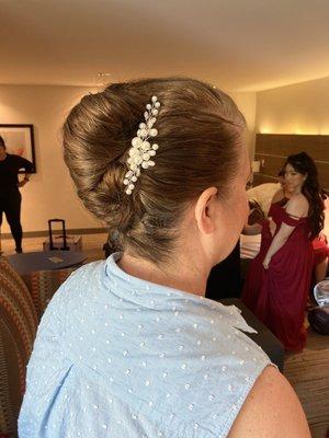 Mother of the Groom hair.