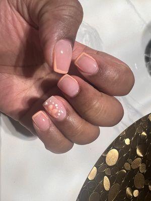 Cute and simple nail design