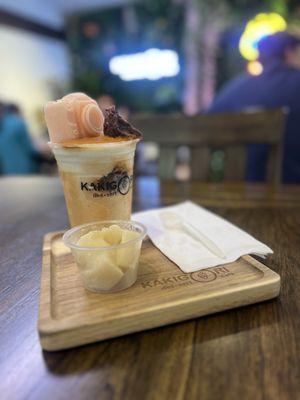 Mini Thai Tea Bingsu