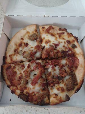 Mini Meat Pizza