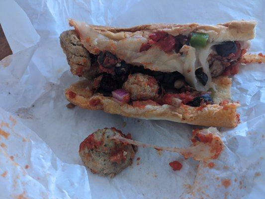 Meatball sandwich