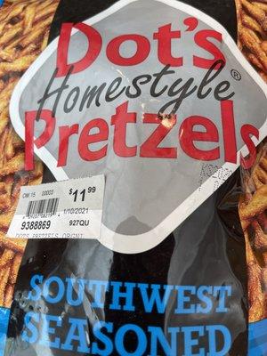 Pretzels  For items that aren't listed online, you can almost guarantee the item will be way overpriced. Here is just one example