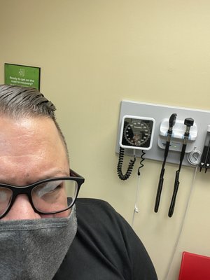 Urgent Care for bronchitis and Negative Covid test.