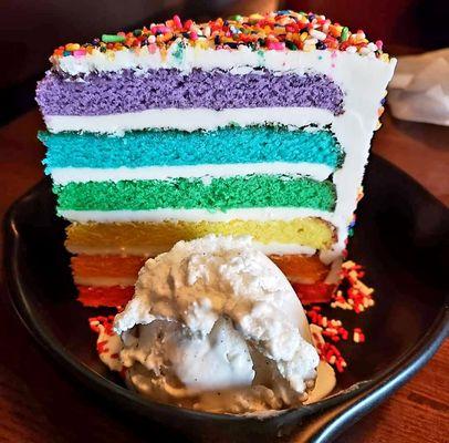 TGIF'S Carlo's Bakery Rainbow Cake