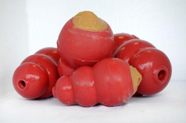 frozen peanut butter filled kongs