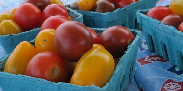 heirloom cherry/grape tomatoes