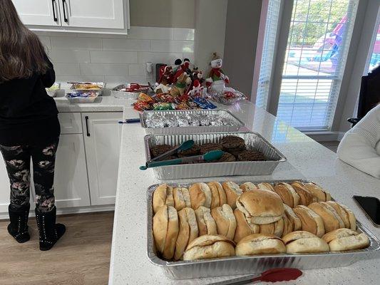 Catered burgers and hot dogs for my daughters party! Gave us all of the condiments separated and had the best costumer service!