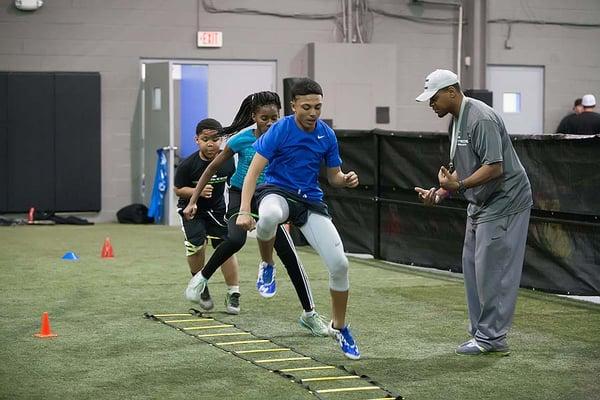 Dynamic Speed and Agility Session for youth athletes