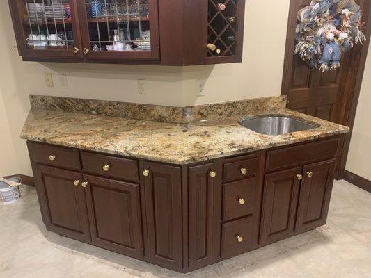 Countertop with Natural Stone