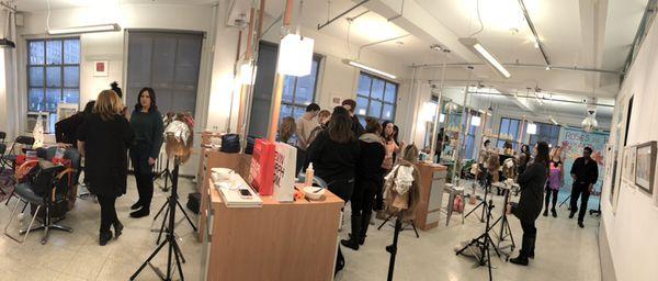 Our team in NYC attending a KEVIN.MURPHY COLOR.ME class. 2/18/2019