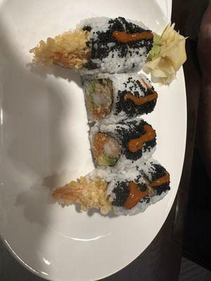 Black pearl sushi roll