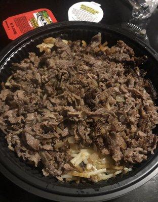 Cheesesteak Melt Hashbrown Bowl