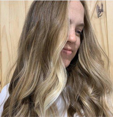 Balayage from hair canvas salon Milford ct