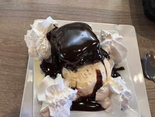 Hot Fudge Brownie Delight