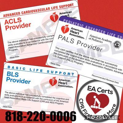 We offer ACLS,PALS, BLS & Heartsaver classes