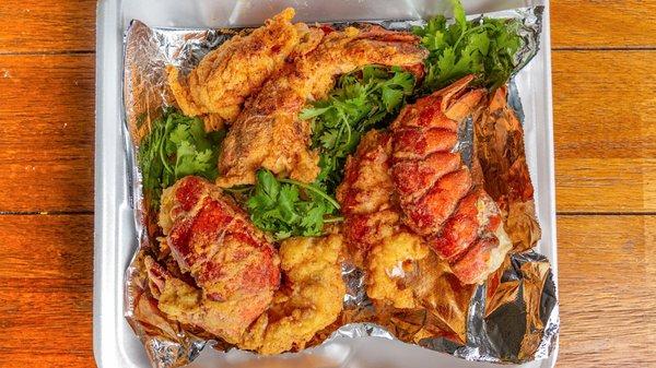 Fried Lobster tails!!