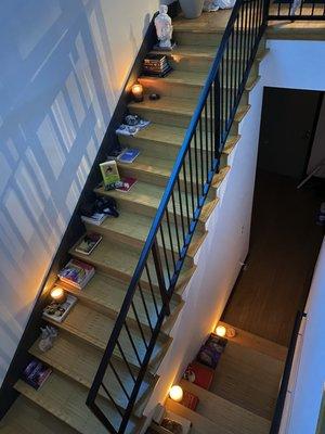 Staircase: one of my favorite parts of my place