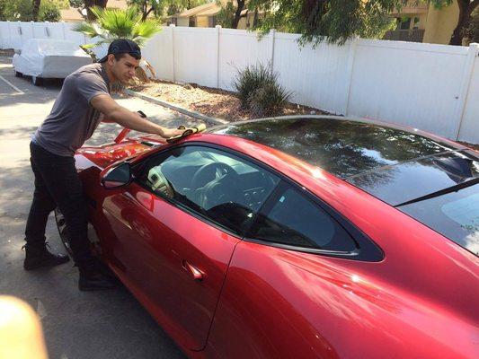 exterior wash- mobile detailing in san diego