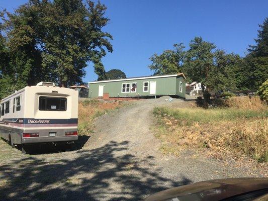 New manufactured home from J &M Homes in Albany, OR.