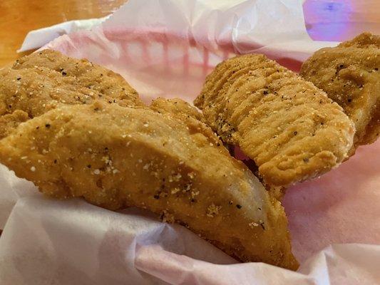 Habanero chicken strips