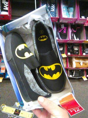 Payless Shoes- She loves Batman