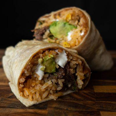 Campeón Burrito, the best, winner of top 10 Burritos in the US by USA Today.