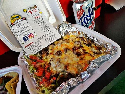 Old School Smothered Mexican Sandwich loaded with Chunky Beef a must try OMG