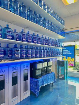 Pure Water Factory 3gal Jugs, 5gal Jugs, Top Water Dispenser, Bottom Water Dispenser , Counter Top Water Dispensers