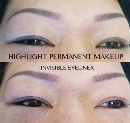 invisible permanent eyeliner