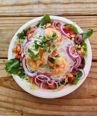 Lemon noodle salad