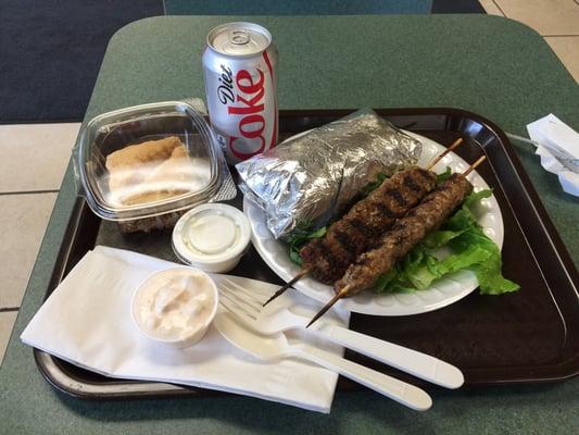 Great Greek food from a gas station