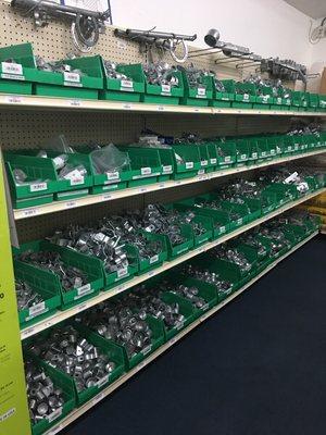 Huge selection of chainlink fencing and hardware, gate components and more.