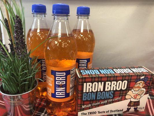 Irn Bru our Scottish number 1 soda.