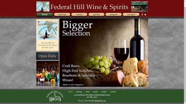 New Website - www.fhwine.us