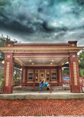 Yoga before the storm