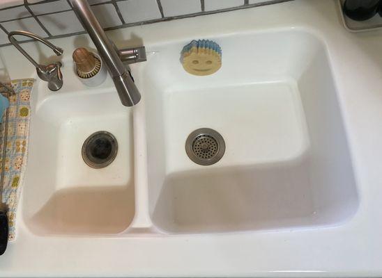 After sink clean