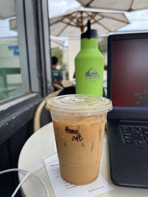 Honu latte(iced)