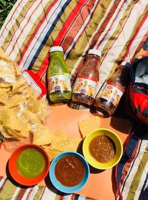 Award winning salsas at every heat level.